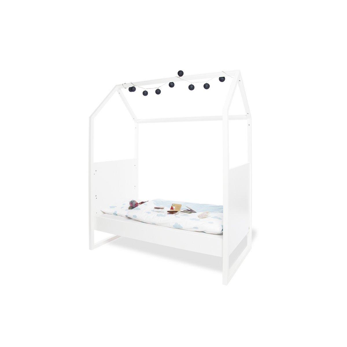 Babykamer combinatie Hilda & Riva: ledikant, commode, 3-deurs kledingkast en wandplank - FamilyStuff