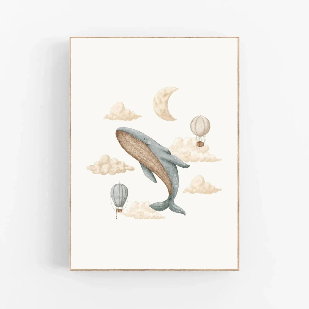 Set van 3 posters - Kastelen en Zeedieren | Memories of dreams - FamilyStuff