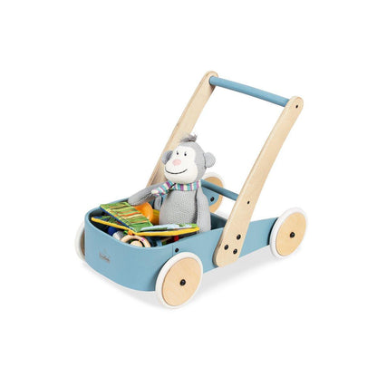 Loopwagen Fiete - blauw - FamilyStuff