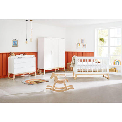 Babykamerset Bridge – ledikant, commode & 3-deurs kledingkast - FamilyStuff