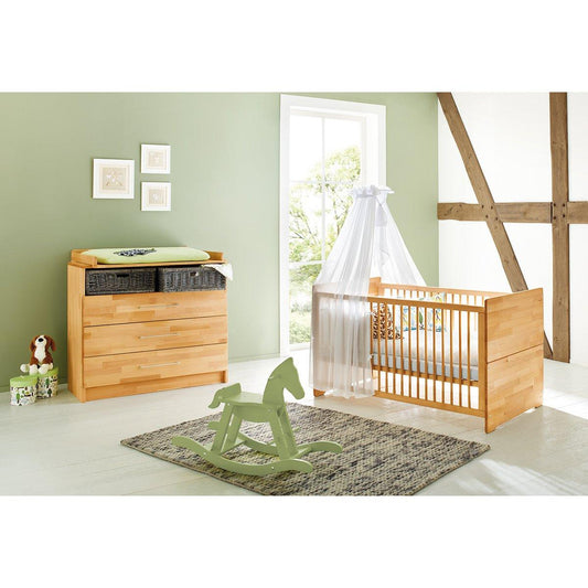 Babykamerset Natura – ledikant en commode - FamilyStuff